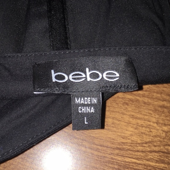 Bebe Black halter fashion corset - Picture 3 of 3